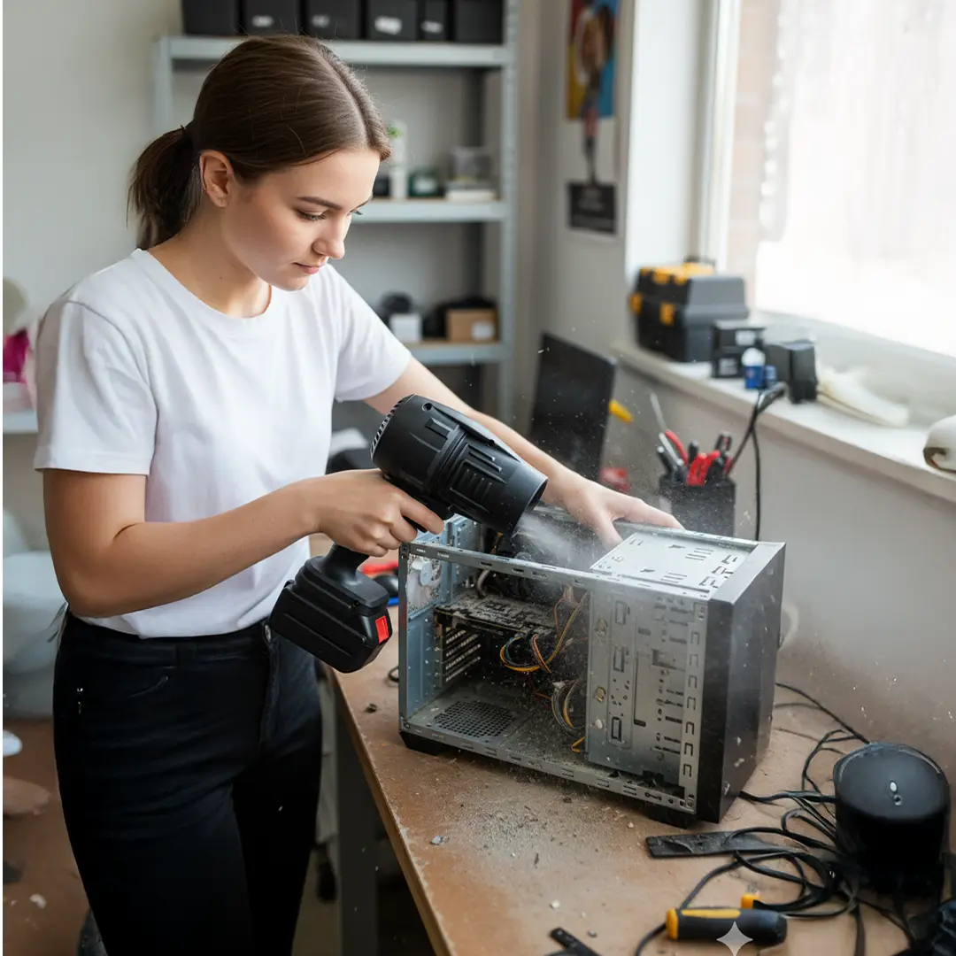 Turbo Cordless Leaf Blower – 21V Powerful for Every Task 7