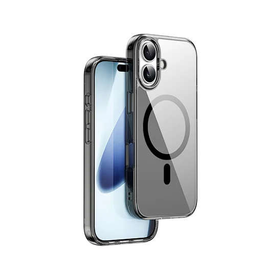 Clear Magnetic Wireless Charging Compatible Phone Case 7