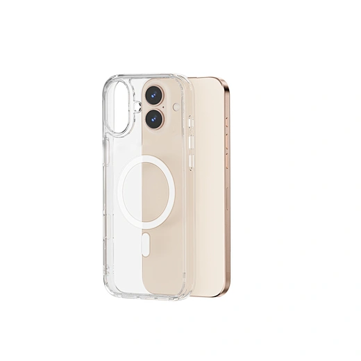 Clear Magnetic Wireless Charging Compatible Phone Case 7