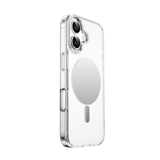 Clear Magnetic Wireless Charging Compatible Phone Case 4