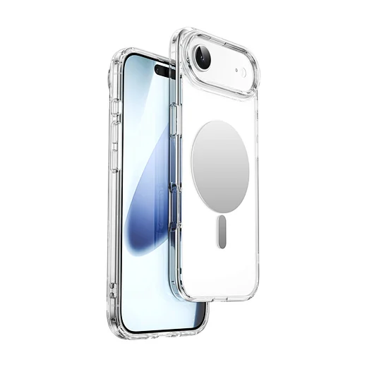 Clear Magnetic Wireless Charging Compatible Phone Case 6