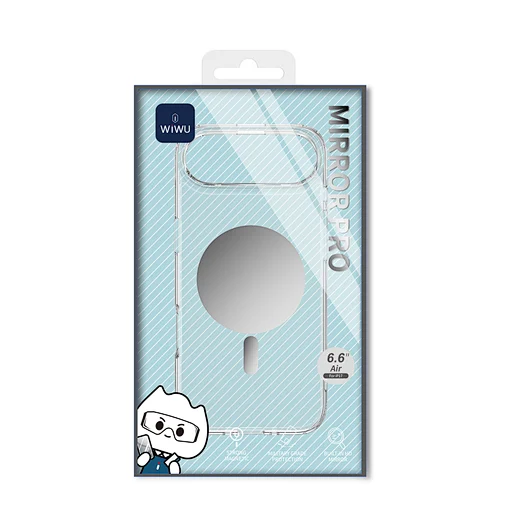 Clear Magnetic Wireless Charging Compatible Phone Case 7