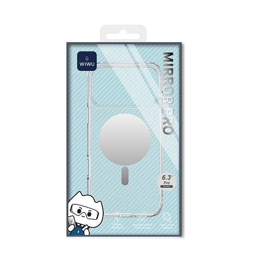 Clear Magnetic Wireless Charging Compatible Phone Case 8