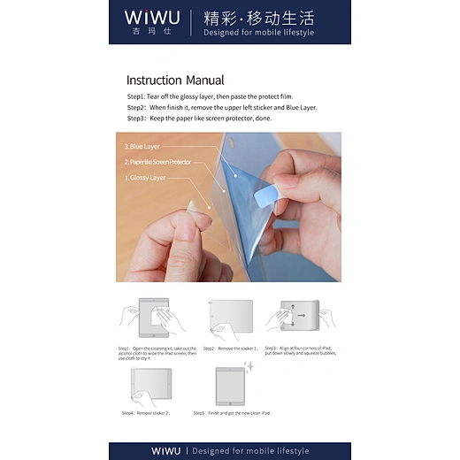 WiWU iPaper Protect Film Screen Protector 8