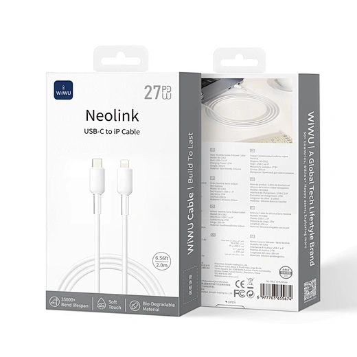 27W USB-C to Lightning Charging Cable 2