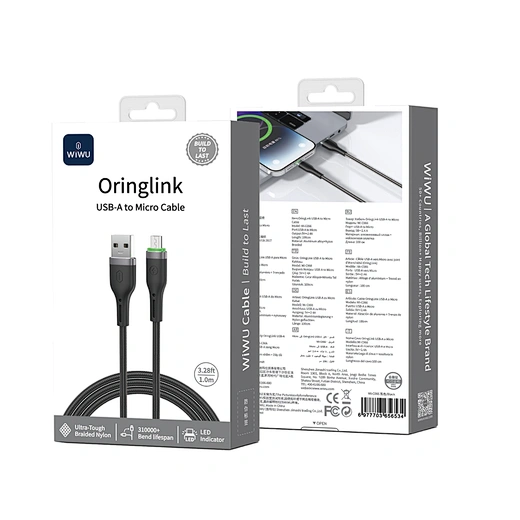 USB to Micro USB Charging and Data Cable 3