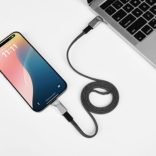 WiWU USB-C to USB-C Braided Charging Cable 4