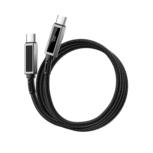 USB-C to USB-C Charging and Data Cable with Digital Display 3