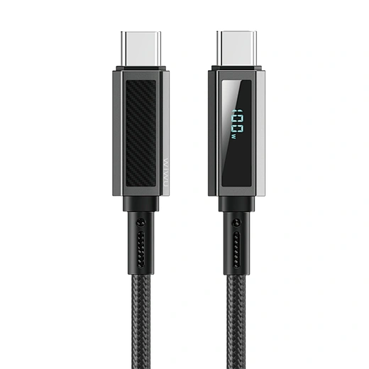USB-C to USB-C Charging and Data Cable with Digital Display 6