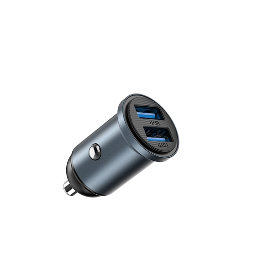 WiWU Wi-CC031 12W Nano Lite 2A Fast Car Charger - Gray 3
