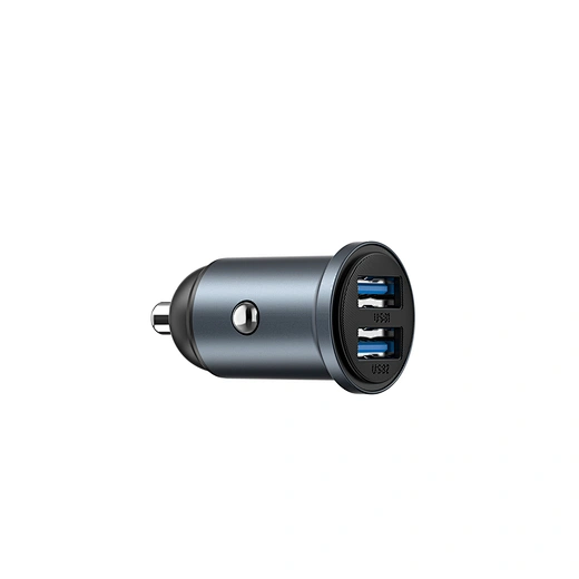 WiWU Wi-CC031 12W Nano Lite 2A Fast Car Charger - Gray 4