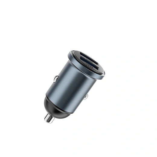 WiWU Wi-CC031 12W Nano Lite 2A Fast Car Charger - Gray 5