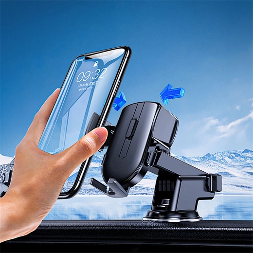 WiWU WI-CH054 Gentleman Series Car Holder - Black 5