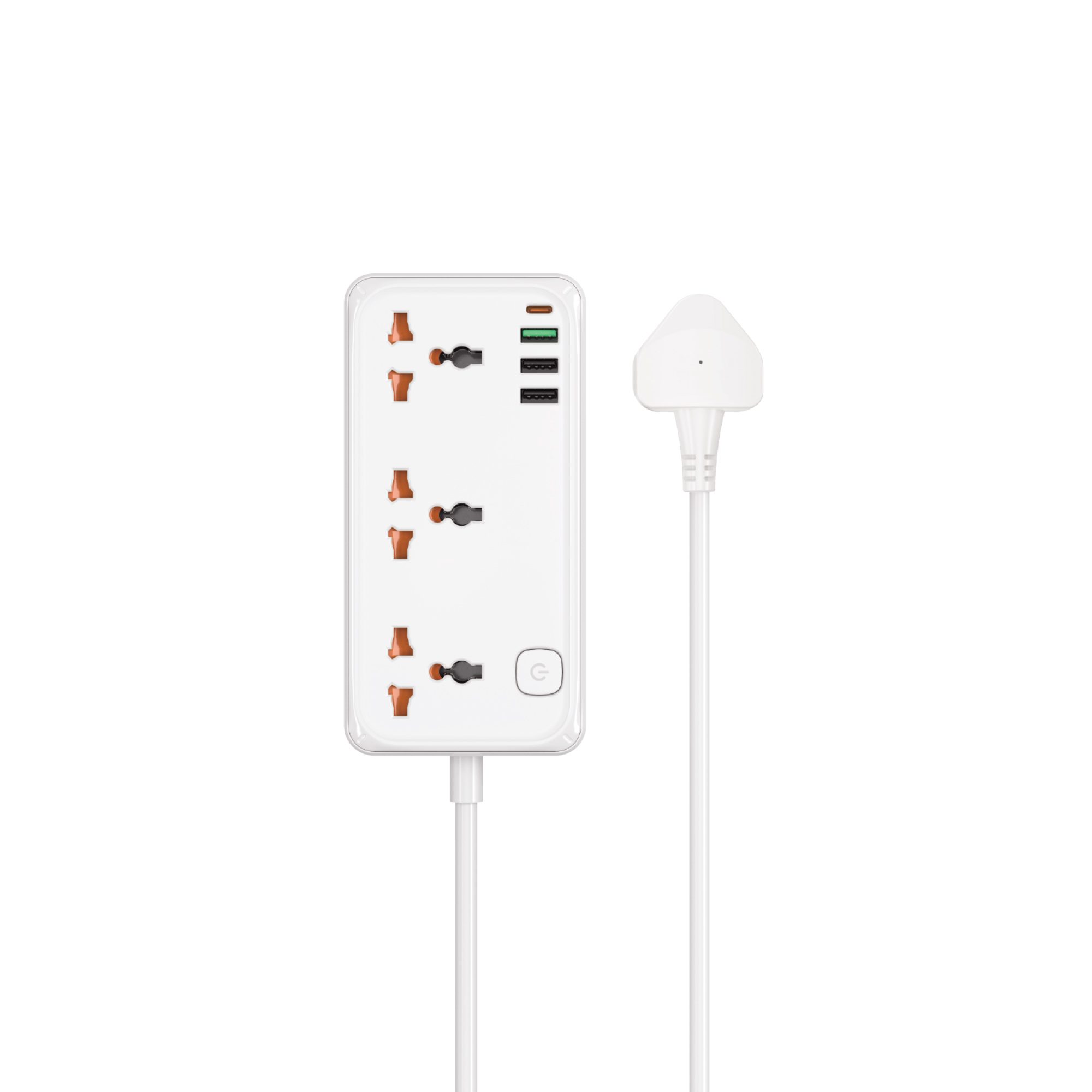 WiWU Multi-Port Power Strip with USB Charging 8