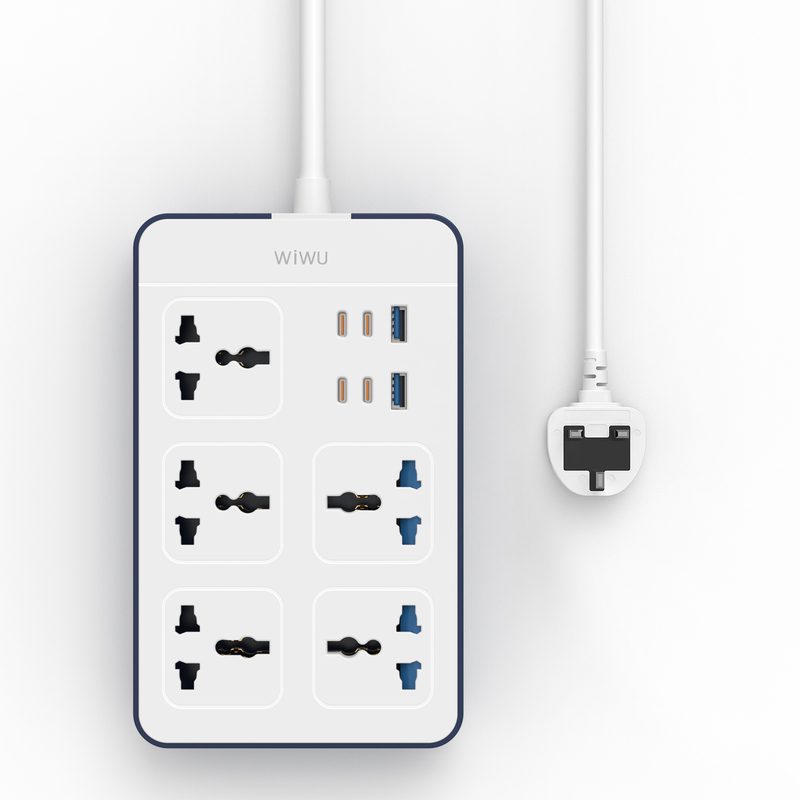 WiWU Power Strip with USB Ports 7