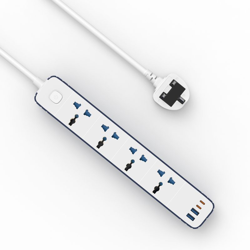 6-Outlet Power Strip with USB Charging Ports 2
