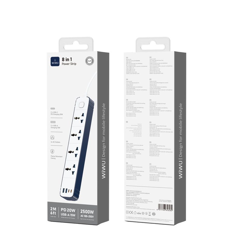 6-Outlet Power Strip with USB Charging Ports 4