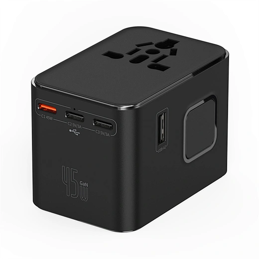 Universal Travel Adapter with USB Ports 4