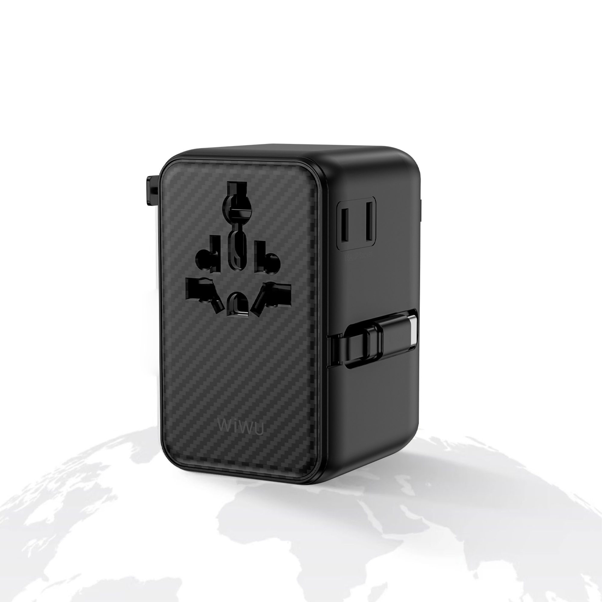 WiWU Wi-UA009 Warrior 70W GaN Universal Adapter 6