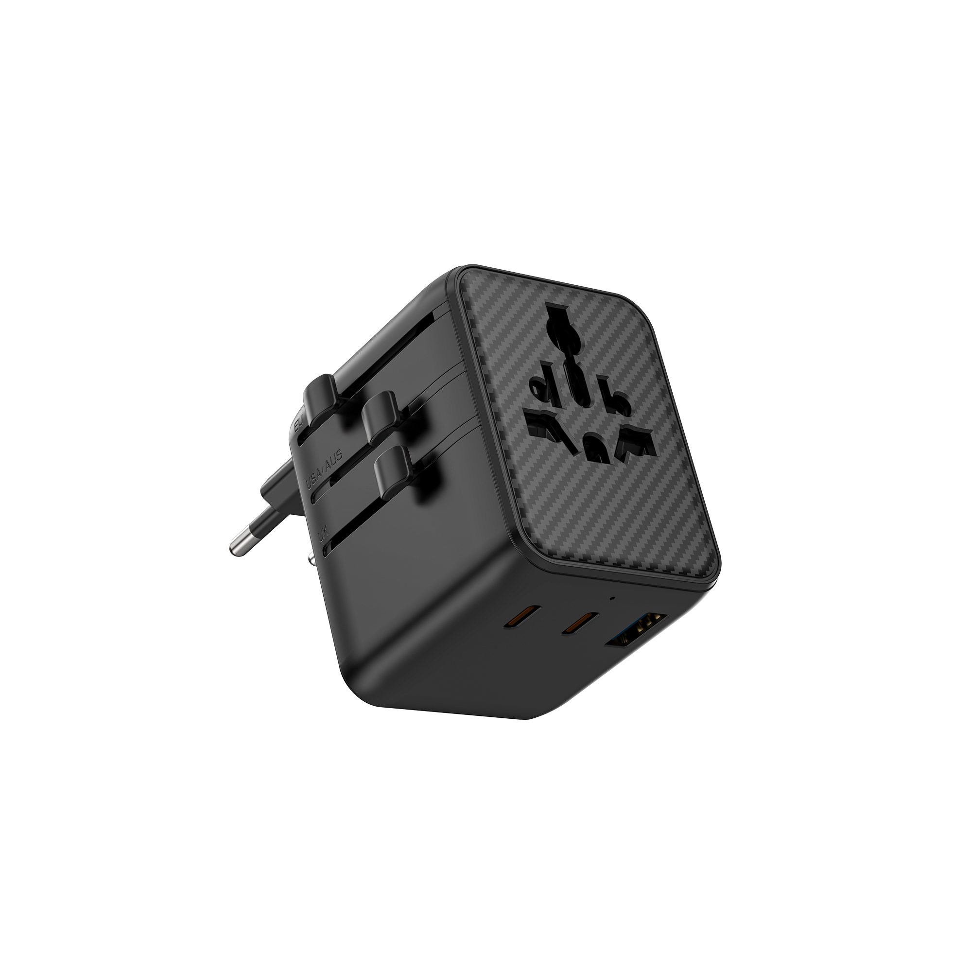 Universal Travel Adapter with USB Charging Ports 5