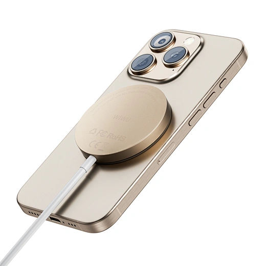Wireless Qi Magnetic Charger with USB-C Adapter 3