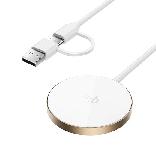 Wireless Qi Magnetic Charger with USB-C Adapter 4